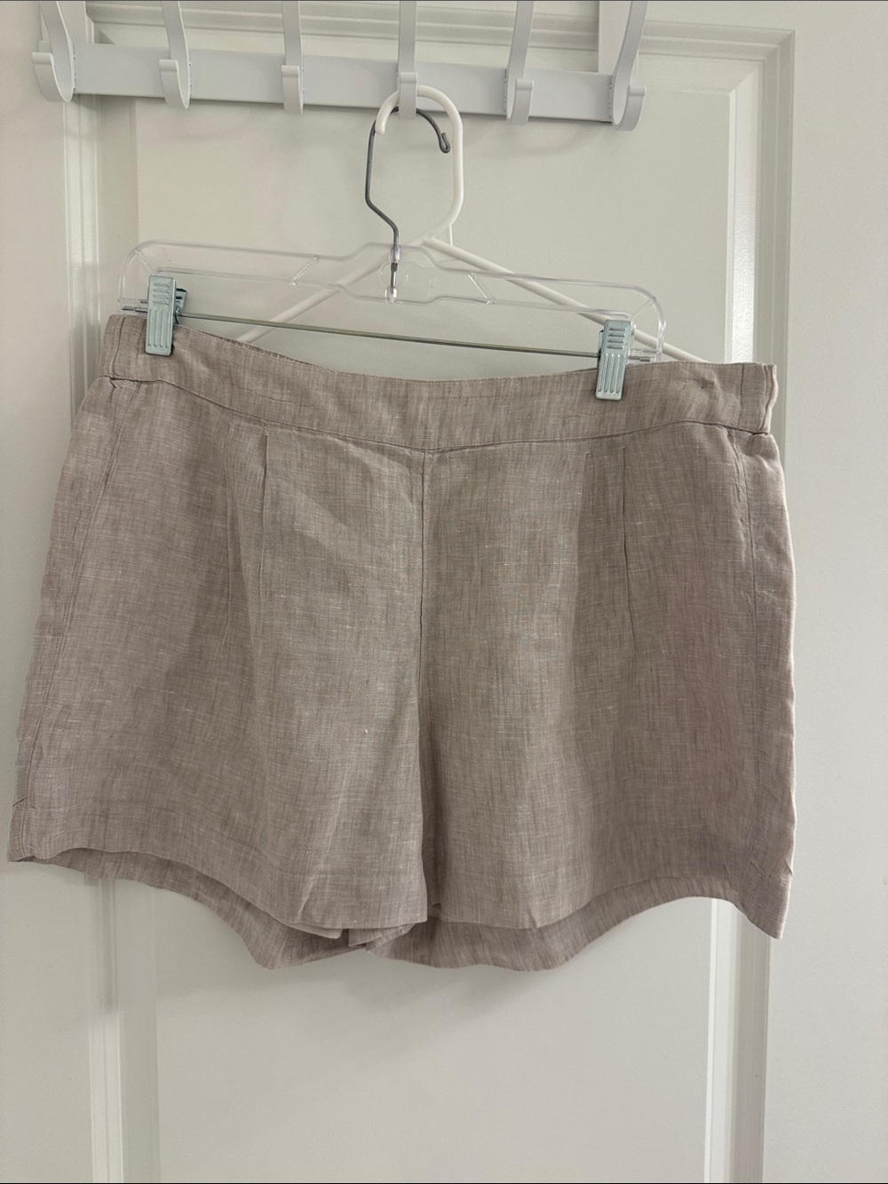 Vineyard Vines Linen Blend Tan Shorts